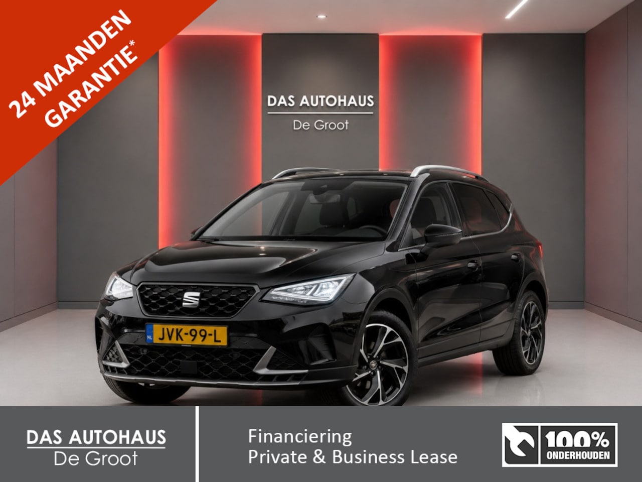 SEAT Arona - 1.5TSI 150pk DSG FR | ACC | Navi | Camera | carplay | Climate - AutoWereld.nl