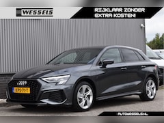 Audi A3 Sportback - 40 TFSI e PHEV S-line Virtual cockpit, Leder, Adaptive cruise, Daytona Grey, LED, Stoelver