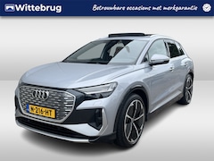 Audi Q4 e-tron - 40 Launch edition S -Line 77 kWh / SOH 93 %/ AUTOMAAT/ PANO/ TREKHAAK/ LEER/ SONOS/ PARK.S