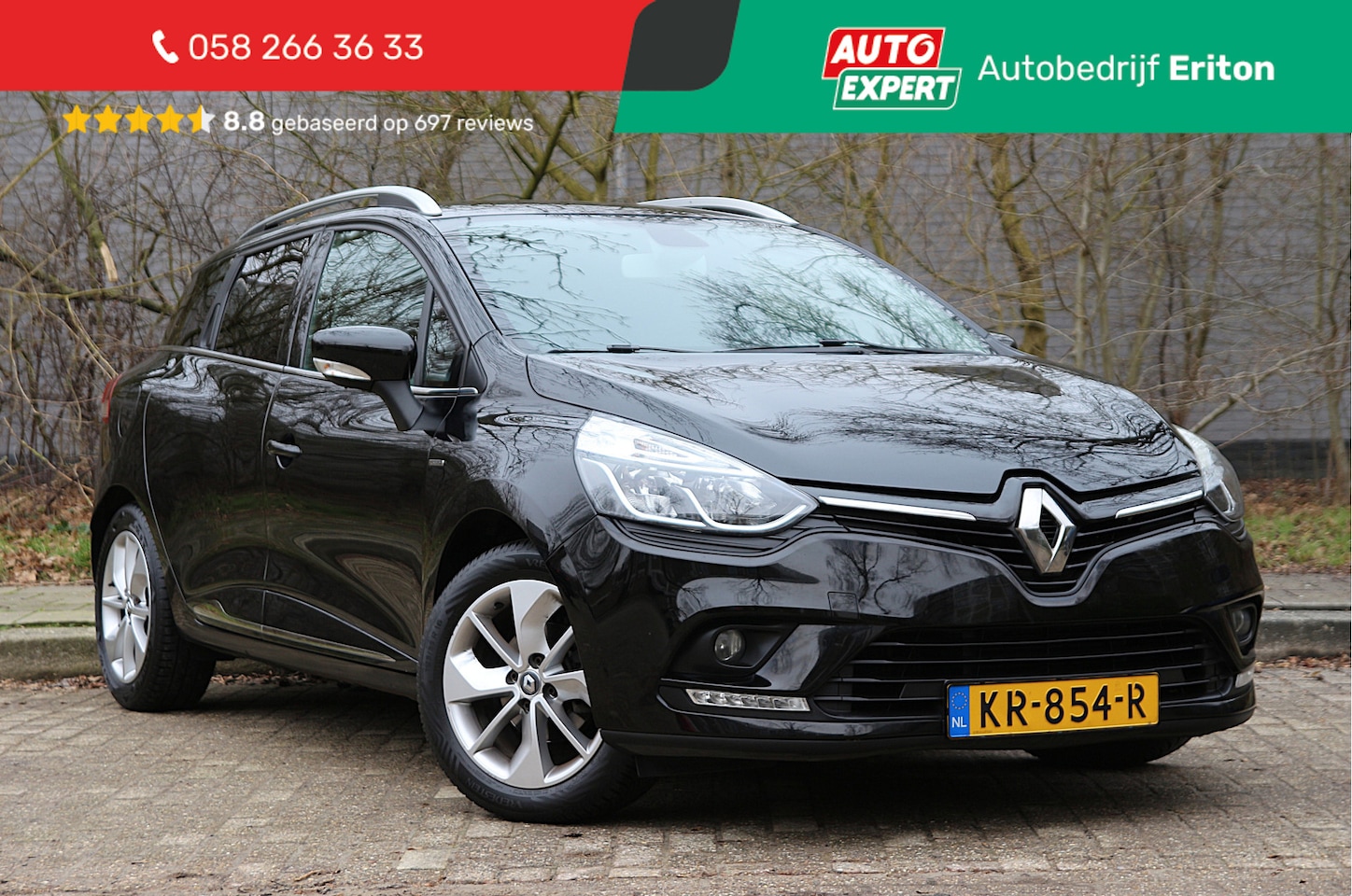 Renault Clio Estate - 0.9 TCe 90pk Intens | 5 deuren | Climate control | Cruise control | Mistlampen | Lichtmeta - AutoWereld.nl