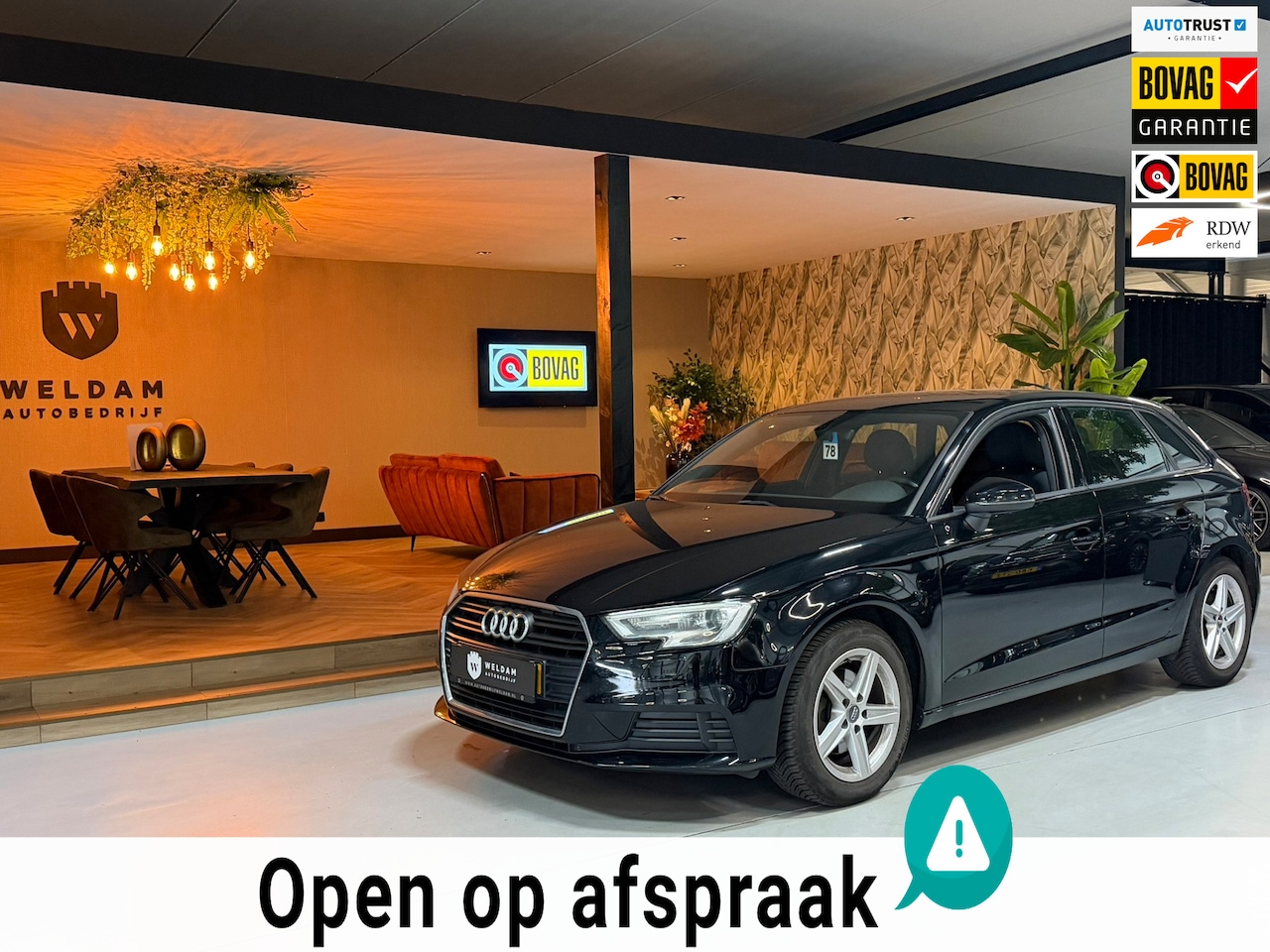 Audi A3 Sportback - 1.4 TFSI CoD Pro Line 150PK Garantie|NL Auto|Navi|Cruise|Xenon|PDC|Rijklaar - AutoWereld.nl