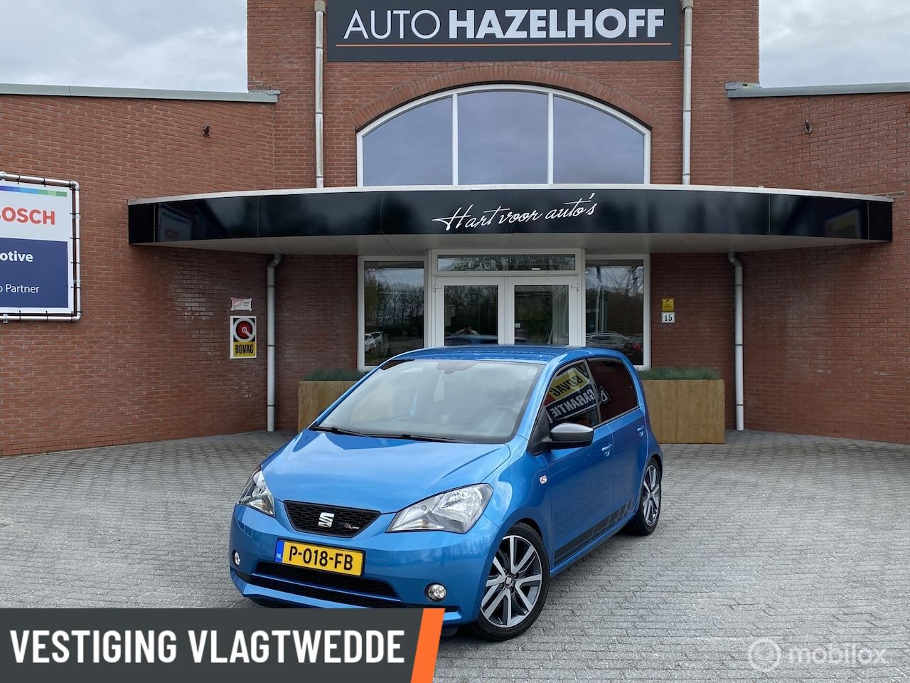 SEAT Mii - 1.0 FR Intense 75pk met 67.477km | Stoelverwarming | Bluetooth | Airco | LM Velgen | PDC A - AutoWereld.nl