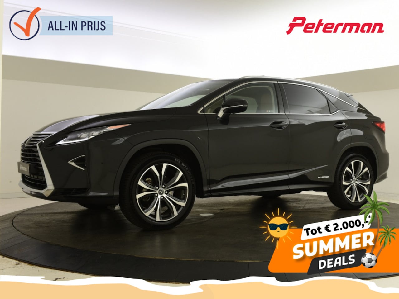 Lexus RX 450h - 4WD Luxury Line 1ste Eigenaar | NL Auto | Schuifdak - AutoWereld.nl