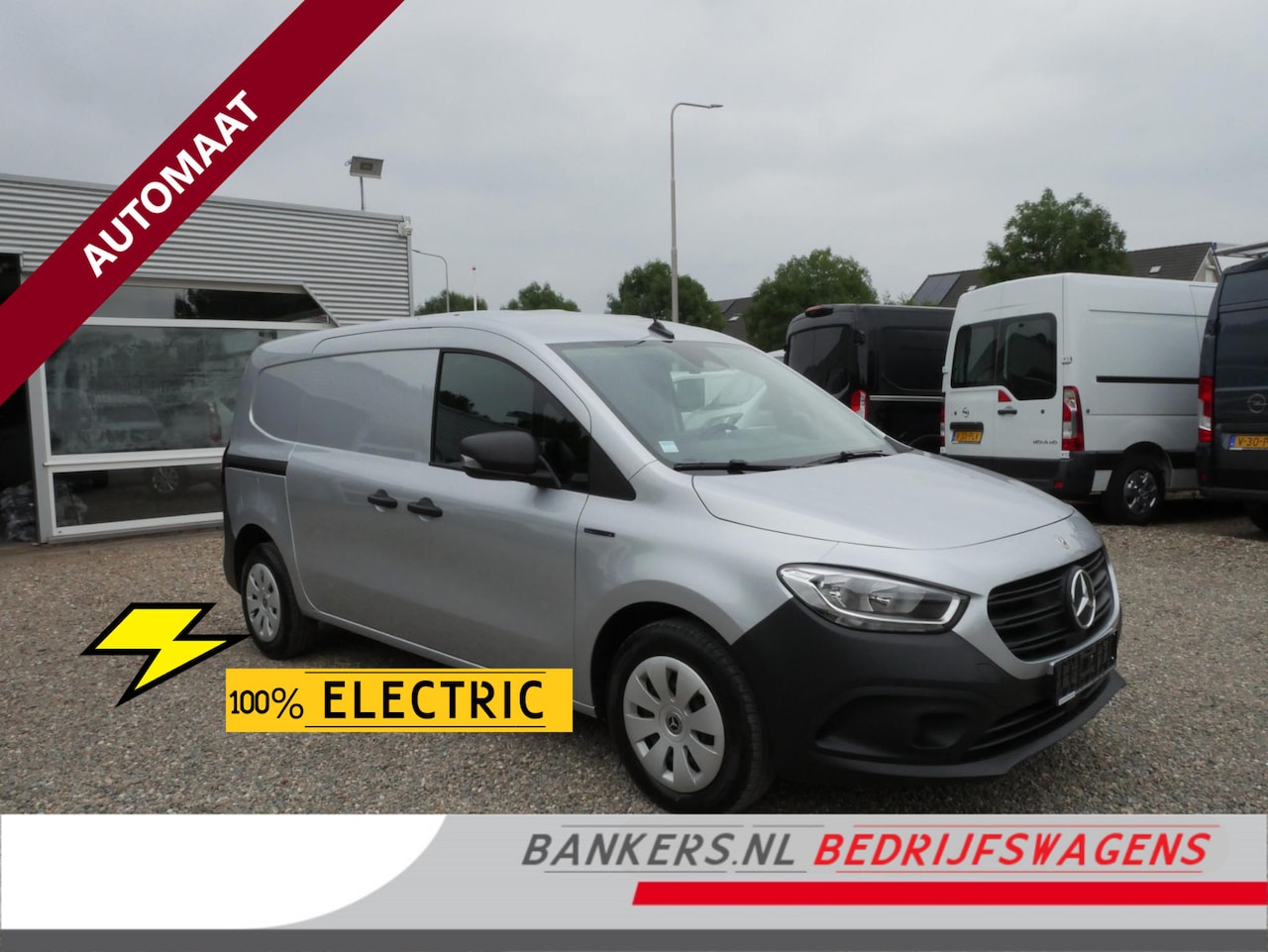 Mercedes-Benz eCitan - 112 Base L2 51 kWh SOH 99,82% Airco 22KWH laden - AutoWereld.nl