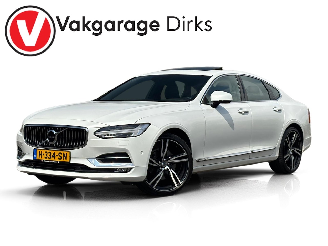 Volvo S90 - 2.0 T5 254 PK Inscription ✅ Schuifdak ✅ B&W ✅ Leder - AutoWereld.nl
