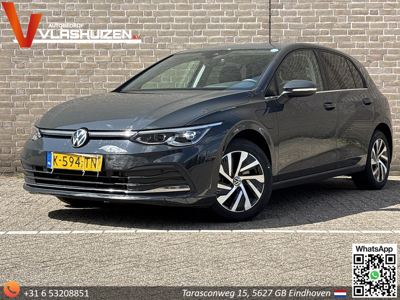 Volkswagen Golf - 1.4 eHybrid Style | € 14.850,- NETTO! | Climate | Cruise | Navi | Camera | Stoelverwarming - AutoWereld.nl