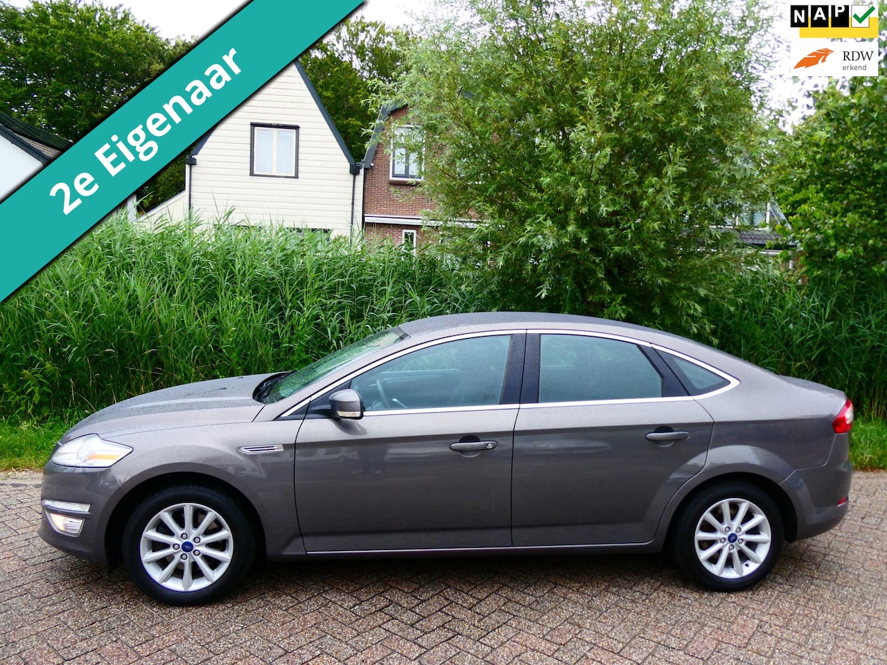 Ford Mondeo - 2.0 Titanium 203pk Automaat 2e eig. Clima Navi Trekhaak 1600kg. - AutoWereld.nl