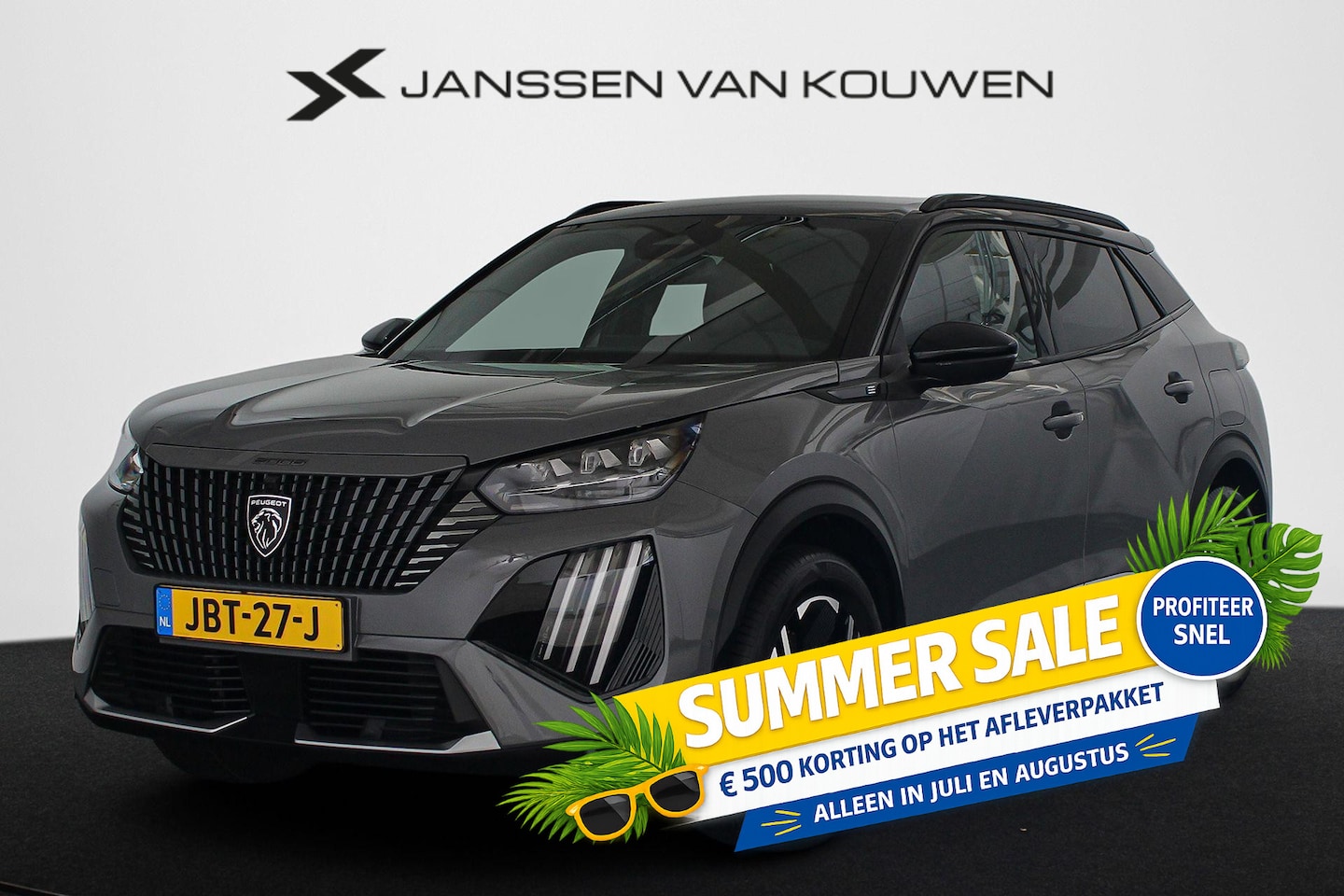 Peugeot e-2008 - EV GT Avantage 54 kWh Keyless Achteruitrijcamera Dodehoek LED Koplampen - AutoWereld.nl