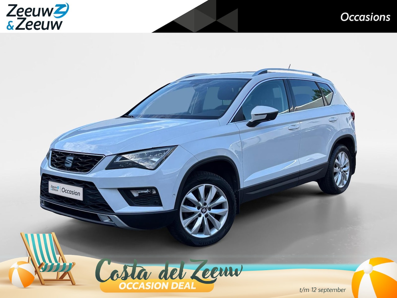 SEAT Ateca - 1.0 EcoTSI Limited Edition | Trekhaak | Achteruitrijcamera | Apple Carplay/Android Auto | - AutoWereld.nl