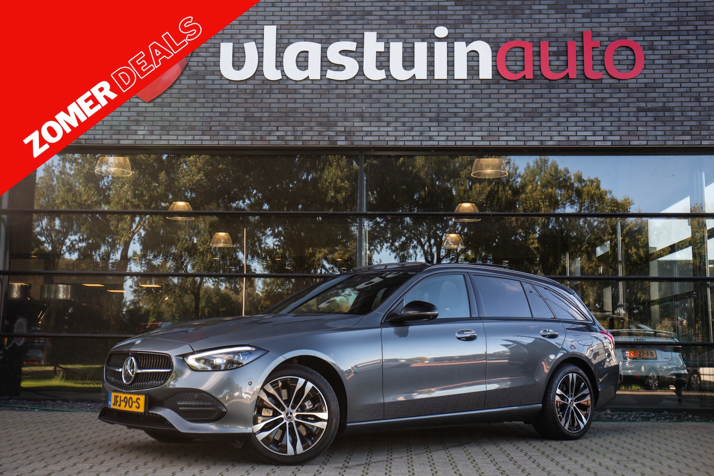 Mercedes-Benz C-klasse Estate - 300 e Luxury Line 300e Luxury Line , Pano, Stoelventilatie, Adap. Cruise, HUD, Memory - AutoWereld.nl