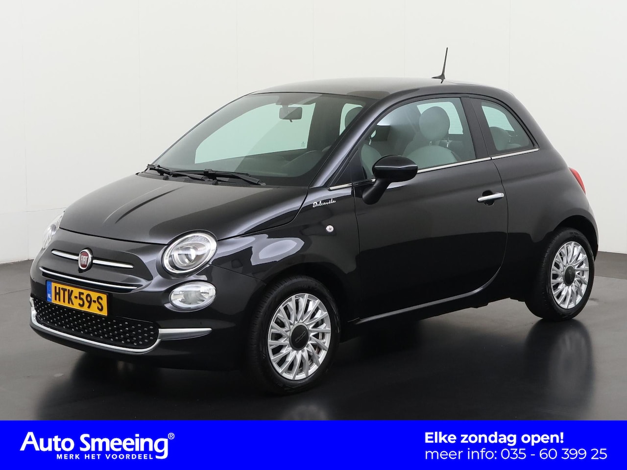 Fiat 500 - 1.0 Hybrid Dolcevita | Panoramadak | Apple/Android Carplay | Parkeersensor | Zondag Open! - AutoWereld.nl