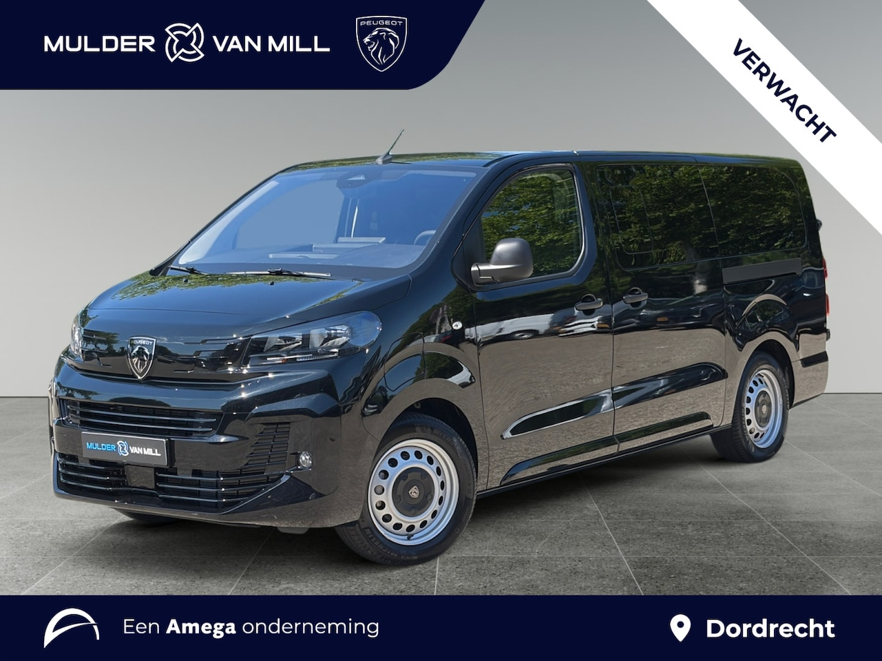 Peugeot e-Expert - Combi L3 75kWh 136pk | 9-persoons | Achterdeuren met ramen | Extra getinte ramen uitschuif - AutoWereld.nl