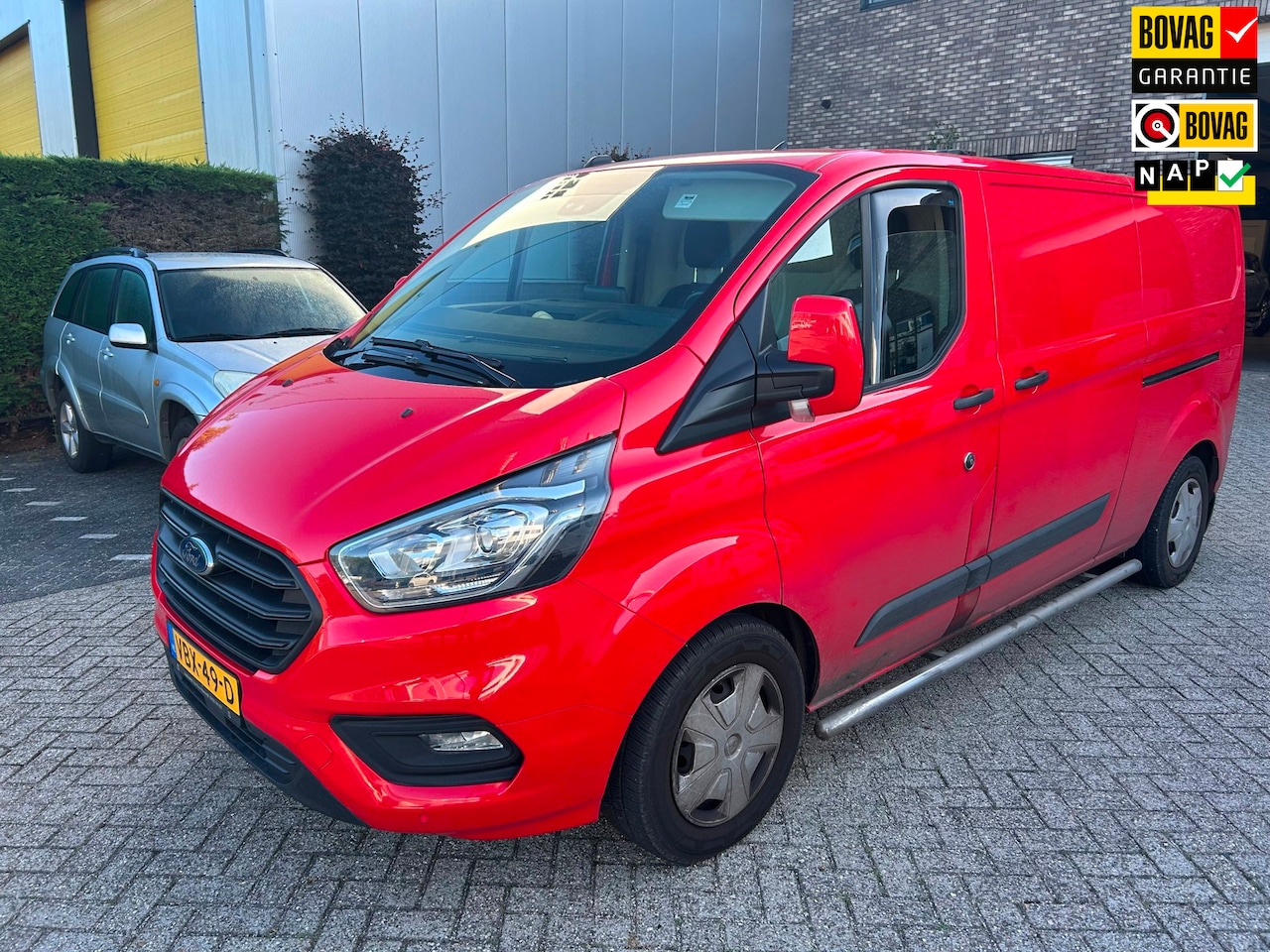 Ford Transit Custom - 340 2.0TDCI 130Pk L2H1 Trend # Dubbele Schuifdeur! # 4-Seiz. banden! # 100% Onderhouden (n - AutoWereld.nl