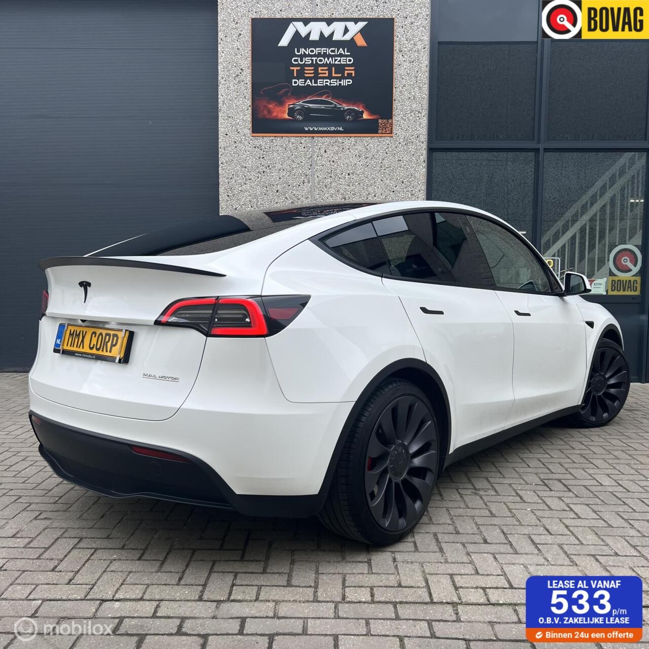 Tesla Model Y - Performance + MMX PACK + IAP + 20" - AutoWereld.nl