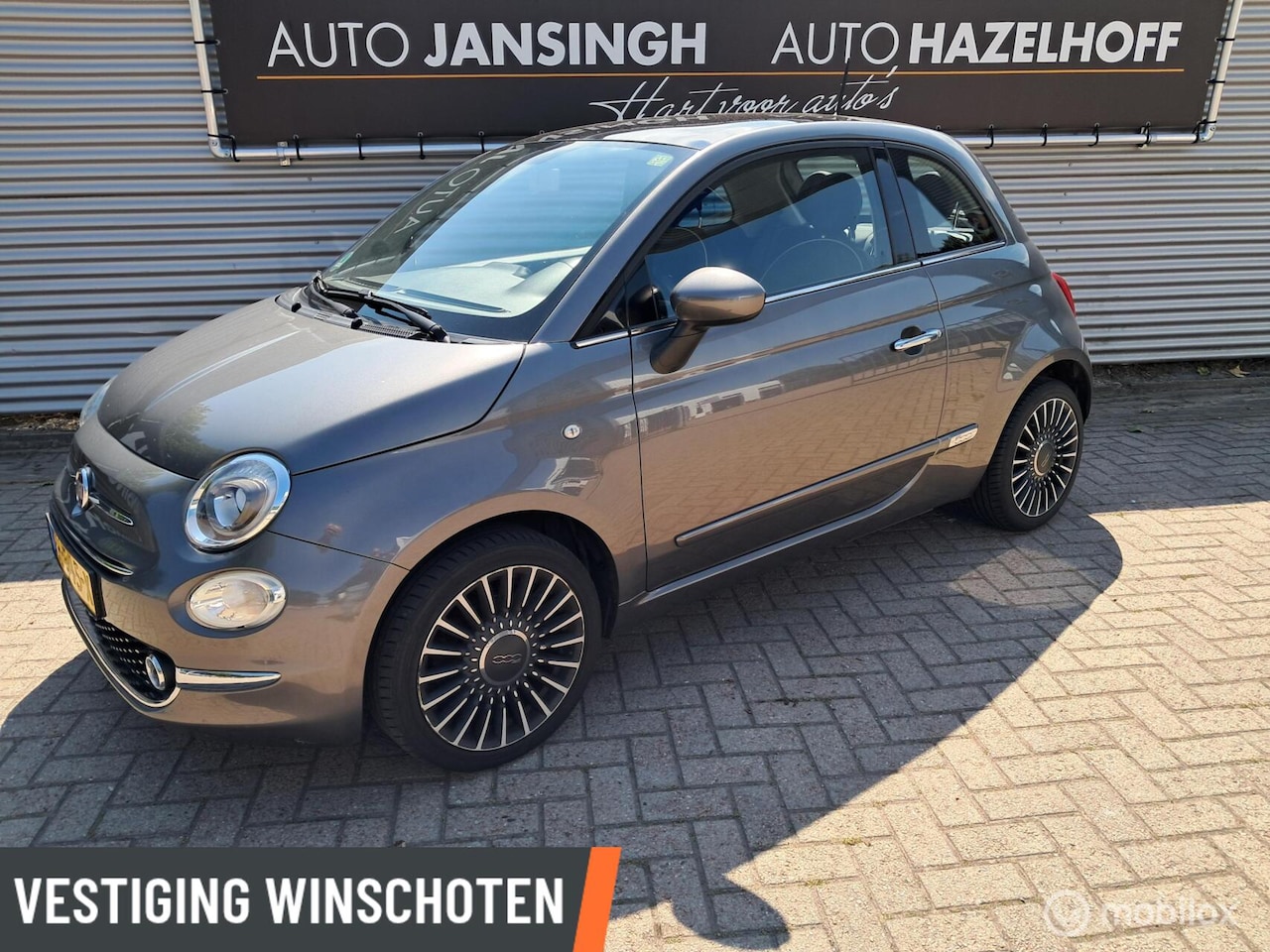 Fiat 500 - 1.2 Lounge | Clima | Bluetooth | LM Velgen | Panoramadak | - AutoWereld.nl