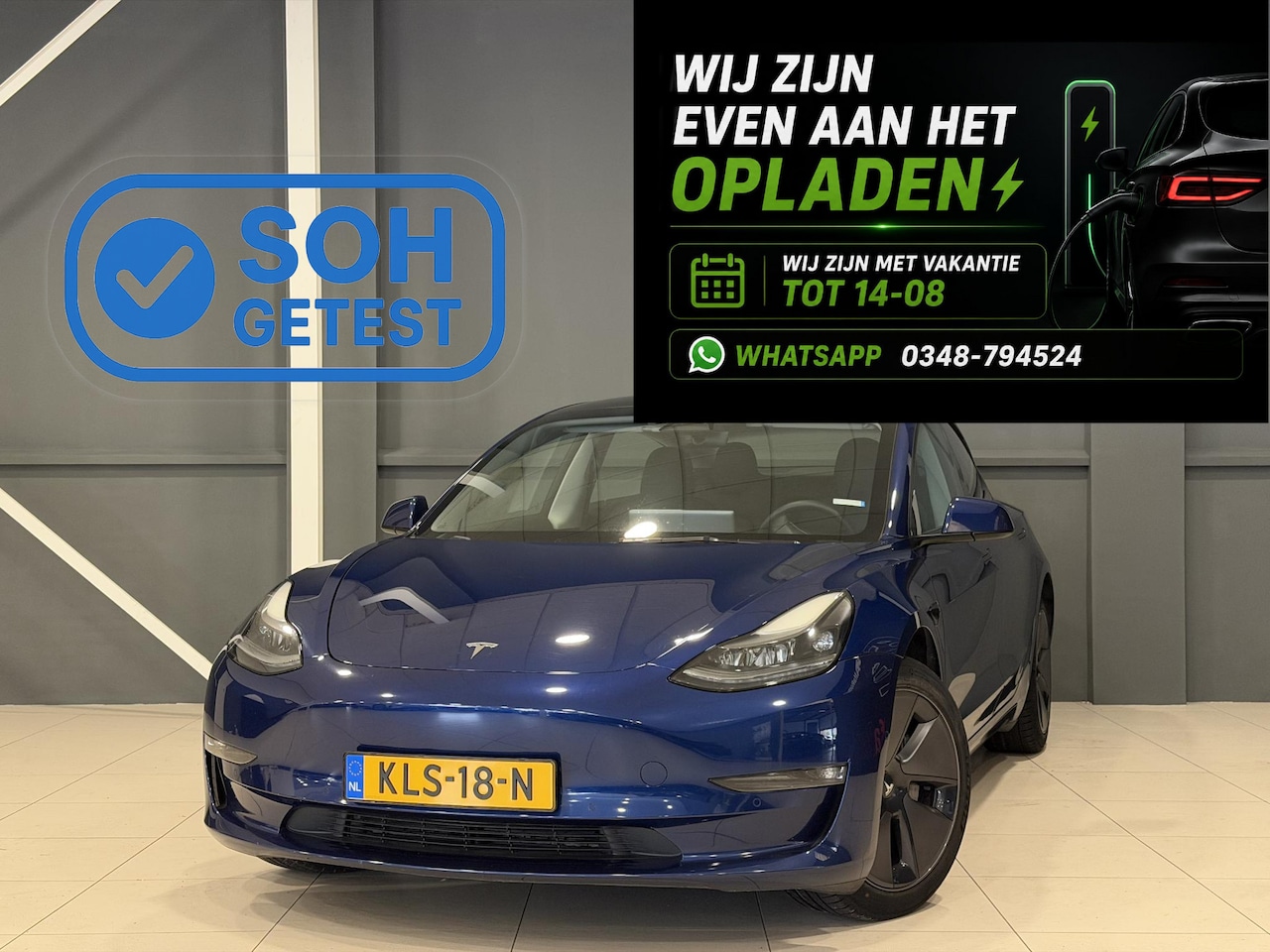 Tesla Model 3 - Long Range RWD Long Range AWD 75 kWh | Autopilot | SOH 93,3% | - AutoWereld.nl