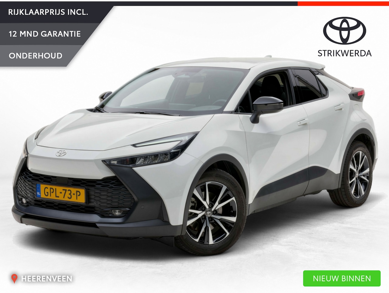 Toyota C-HR - 2.0 Plug-in Hybrid 220 Dynamic | Keyless | Stoel/stuur verw. | LED | - AutoWereld.nl