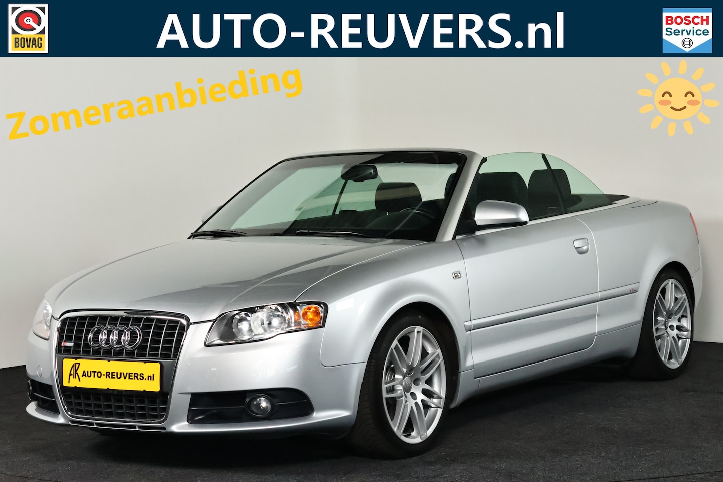 Audi A4 Cabriolet - 3.2 FSI S-Line / Navi / S-Tronic / Cruisecontrol / Clima - AutoWereld.nl