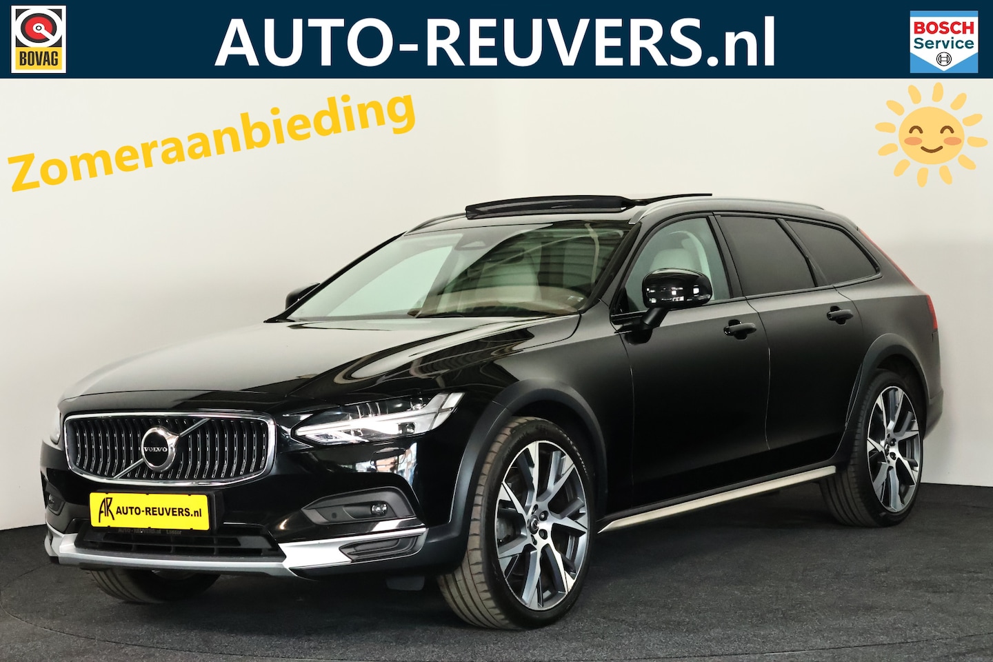 Volvo V90 Cross Country - 2.0 B5 Ultimate AWD / Opendak / Harmankardon / Pilot assist / HUD - AutoWereld.nl