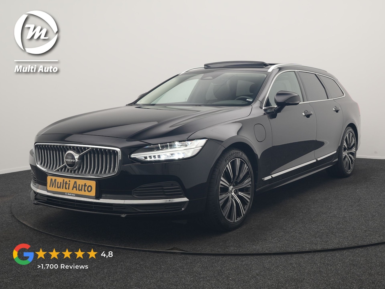 Volvo V90 - 2.0 T6 AWD Inscription PHEV 350pk Dealer O.H | Panodak | Adaptive Cruise | Camera | Harman - AutoWereld.nl