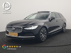 Volvo V90 - T6 AWD Inscription PHEV 350pk Dealer O.H | Panodak | Adaptive Cruise | Camera | Harman / K