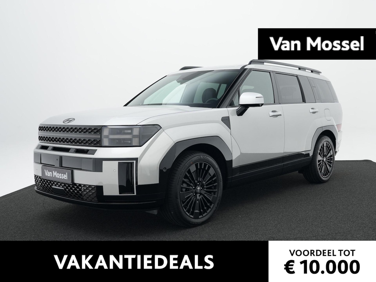 Hyundai Santa Fe - 1.6 T-GDI PHEV Black Line 4WD 7p | Stoelverwarming | Stoelverkoeling | 360 Camera | Adapti - AutoWereld.nl