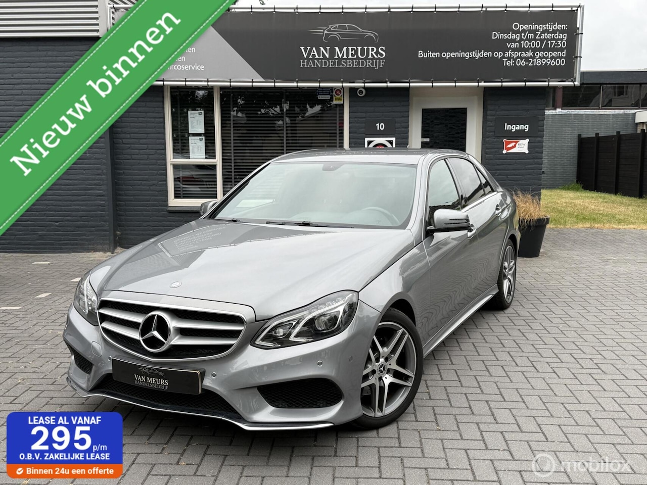 Mercedes-Benz E-klasse - 300 BlueTEC HYBRID Lease Edition 300 BlueTEC HYBRID Lease Edition, amg pakket, navigatie, apk 04-2027 - AutoWereld.nl