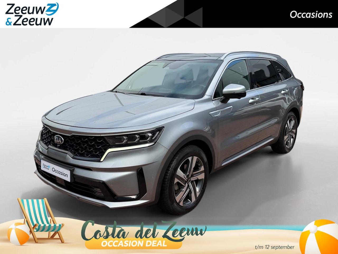 Kia Sorento - 1.6 T-GDI Plug-in Hybrid 4WD ExecutiveLine 7p. |Full Option | Stoekoeling & verwarming | O - AutoWereld.nl