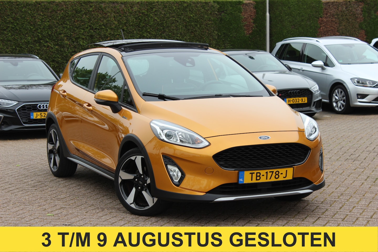 Ford Fiesta - 1.0 EcoBoost Active First Edition Panoramadak / Parkeerhulp achter / Navigatie / DAB / ACC - AutoWereld.nl
