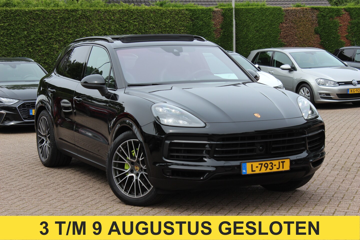 Porsche Cayenne - 3.0 E-Hybrid / Panoramadak / Camera / Head-up / Leder / 21'' / Luchtvering / Bose / Sportu - AutoWereld.nl