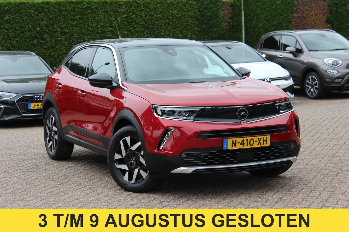 Opel Mokka-e - Elegance 50-kWh / SoH 93,3% / Camera / Leder / CarPlay / Leder / Keyless / 17'' / DAB / St - AutoWereld.nl