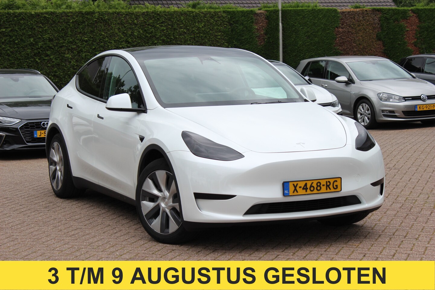 Tesla Model Y - RWD 58 kWh / Autopilot / Panormadak / Camera / Premium Audio / 19'' / Navigatie - AutoWereld.nl