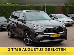 Toyota Highlander - 2.5 AWD Hybrid Premium / Trekhaak / Panoramadak / 360Camera / Head-up / Leder / Keyless /