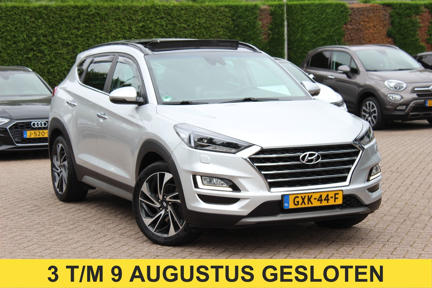 Hyundai Tucson - 1.6 T-GDI Premium / Full option! / Trekhaak / Panoramadak / 360Camera / Leder / Keyless / - AutoWereld.nl