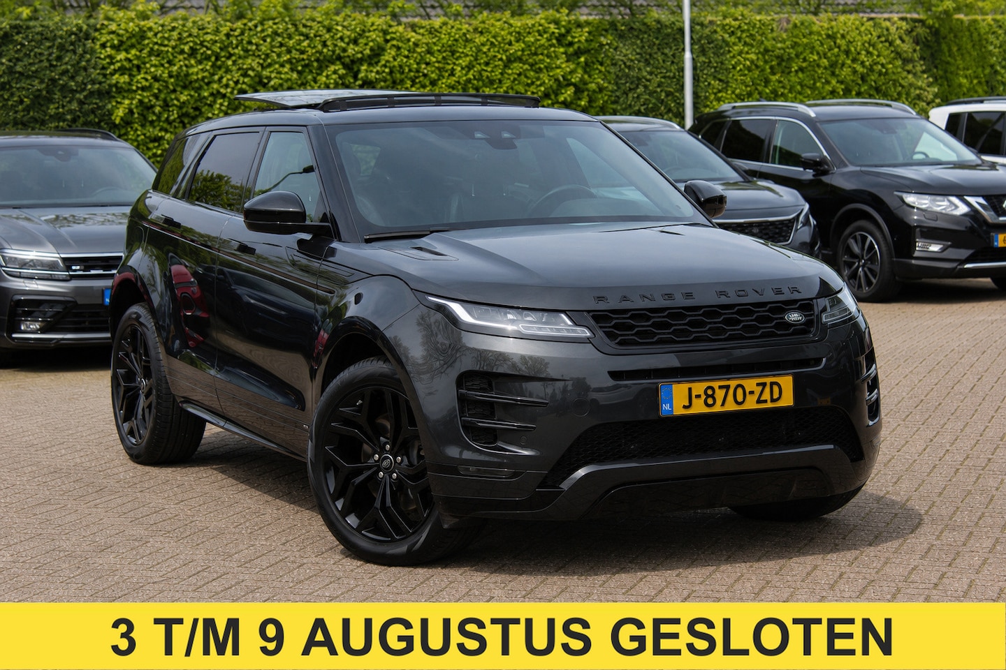 Land Rover Range Rover Evoque - 1.5 P300e AWD HSE R-Dynamic NL. Auto 42.832 km / Panoramadak / Camera / Luxe Leder / Merid - AutoWereld.nl
