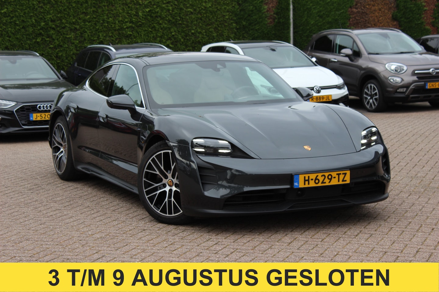 Porsche Taycan - 4S Performance 84 kWh / SoH 93,3% / Panoramadak / 360Camera / Achterasbesturing / Burmeste - AutoWereld.nl