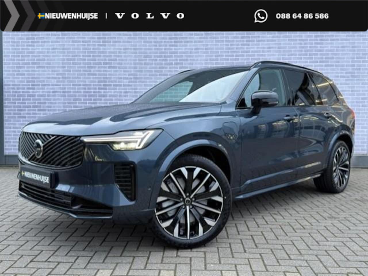 Volvo XC90 - T8 Plug-in hybrid AWD Ultra Dark | Facelift | Trekhaak | Keyless Entry | Schuif-/Kanteldak - AutoWereld.nl