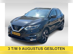 Nissan Qashqai - 1.2 Tekna / Trekhaak / Panoramadak / 360Camera / 19'' / Navigatie / Keyless / Stoelverwarm