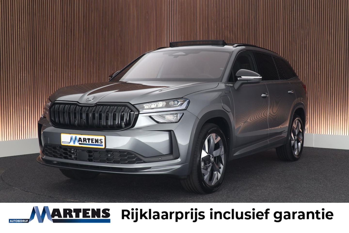 Skoda Kodiaq - 1.5 TSI 204pk PHEV Sportline Business Trekhaak Camera Canton LED Memory Stoelverwarming Pa - AutoWereld.nl