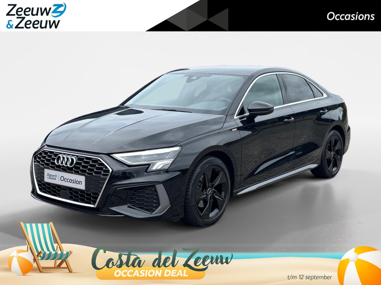 Audi A3 Limousine - 110PK 30 TFSI S Edition Automaat | 1e eigenaar | Virtual Cockpit | Navi | Armsteun | Cruis - AutoWereld.nl