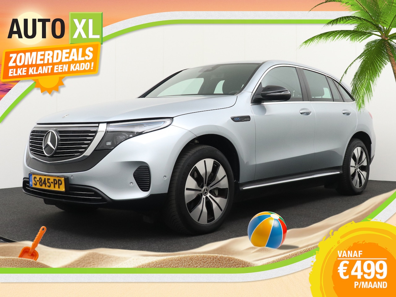 Mercedes-Benz EQC - 400 4MATIC 80 kWh (98%SOH) 408PK Business+ Camera - AutoWereld.nl
