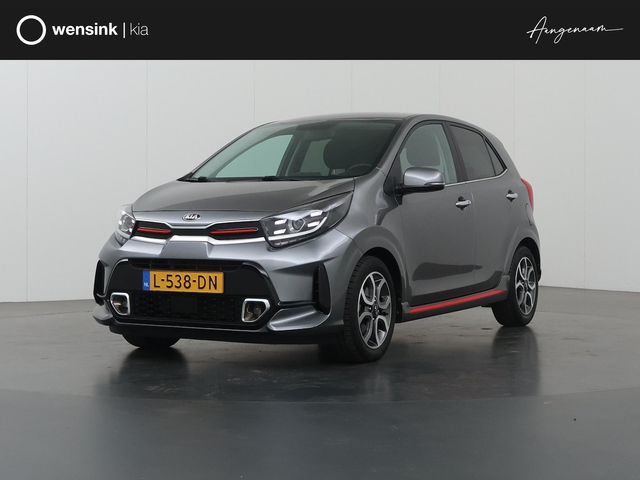 Kia Picanto - 1.0 DPi GT-Line | Navigatie | Parkeercamera | Leder | Apple Carplay/Android Auto | Climate - AutoWereld.nl