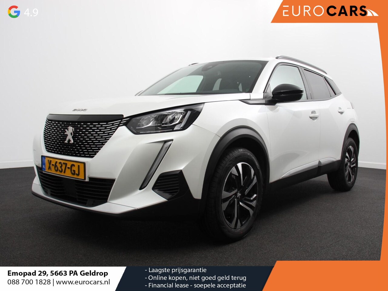 Peugeot 2008 - 1.2 PureTech 130pk Automaat Allure Navigatie Climate Control Led Lichtmetalen Velgen Parke - AutoWereld.nl