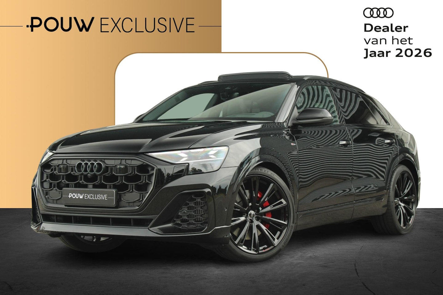 Audi Q8 - 60 TFSIe 490pk quattro Pro Line S Competition | Panoramadak | Head-up | Achteras Besturing - AutoWereld.nl