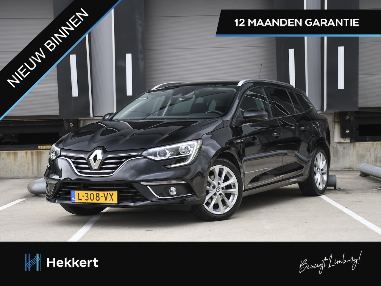 Renault Mégane Estate - Limited 1.2 TCe 130pk DAB | PDC ACHTER | 17''LM | TREKHAAK | KEYLESS | NAVI - AutoWereld.nl