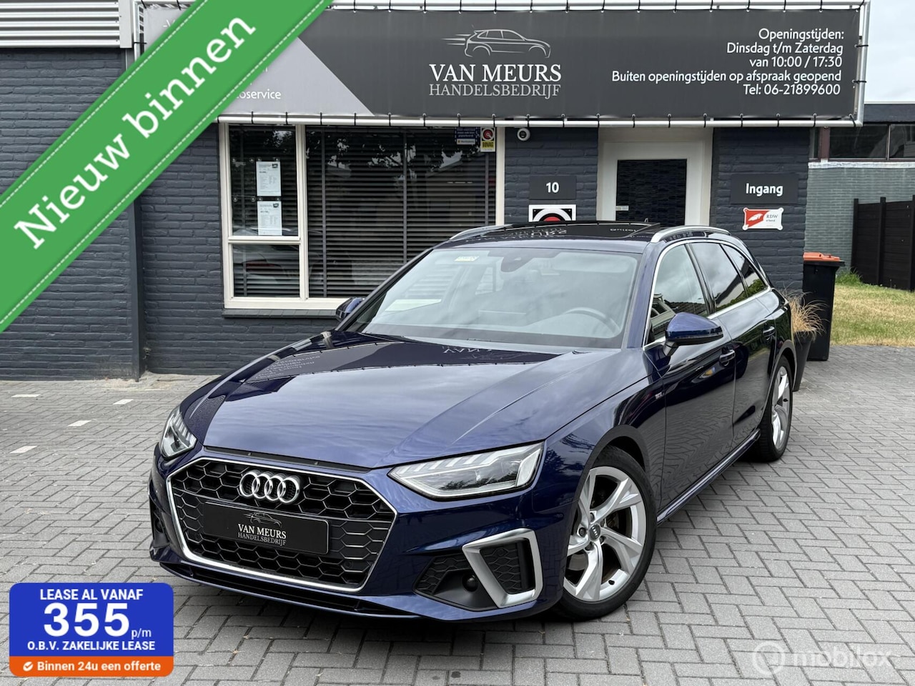 Audi A4 Avant - 35 TFSi Launch edition Sport 35 TFSI Launch edition Sport, S-line, Automaat, Pano, trekhaak, navigatie, cruise, massage - AutoWereld.nl