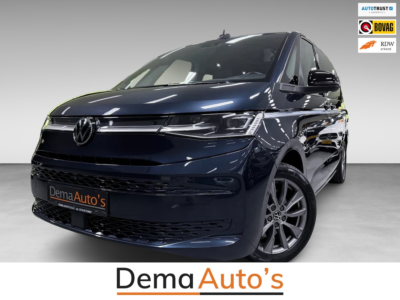 Volkswagen Multivan - 1.4 eHybrid Energetic 7P SOH-96%/PANO/NAVI/H-KARDON/H-UP/LEDER/STOEL-M+MASSAGE+KOELING/// - AutoWereld.nl