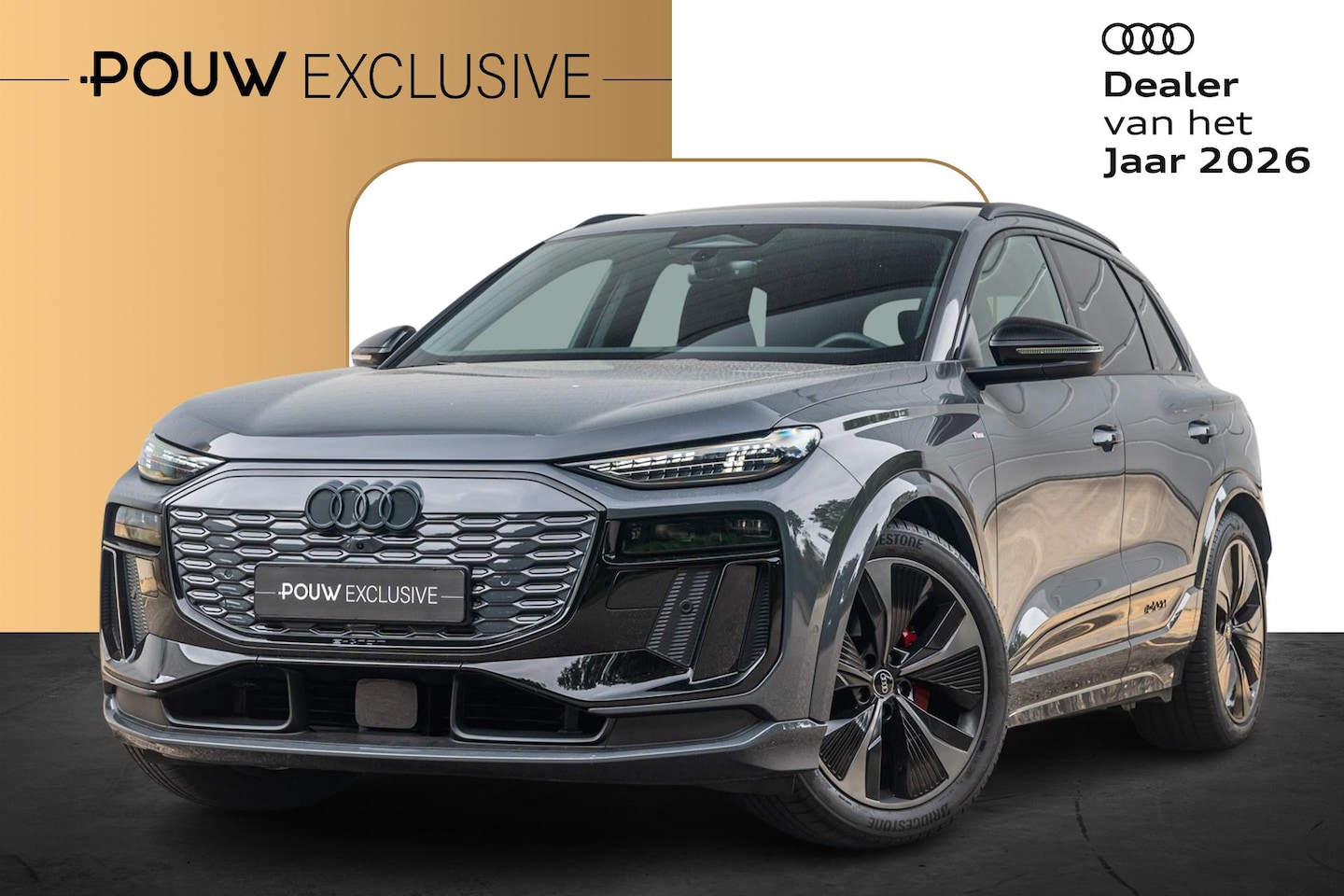 Audi Q6 e-tron - 388pk S Edition Quattro 100 kWh | Panoramadak | Luchtvering | Trekhaak | Topview | Sportst - AutoWereld.nl