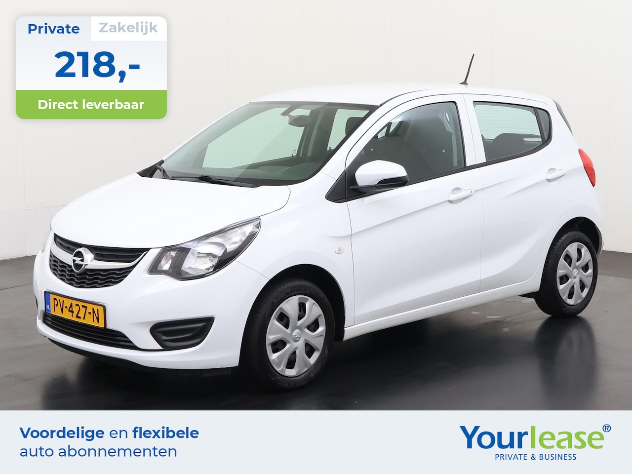 Opel Karl - 1.0 ecoFLEX Edition | All-in 218,- Private Lease | Direct uit voorraad - AutoWereld.nl