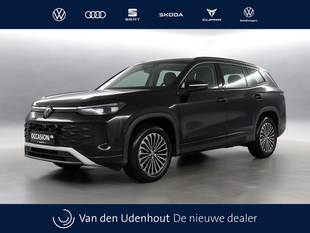 Volkswagen Tayron - 1.5 eHybrid 204pk Life Edition DSG / Navigatie / Stoel+Stuurverwarming / 360 Camera - AutoWereld.nl